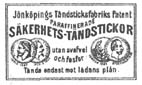 Jönköpings Tändsticksfabriks Patent