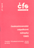 Obal katalogu čs. ZN 1965