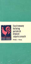 Obal katalogu Polské zápalkové nálepky 1945 - 1966