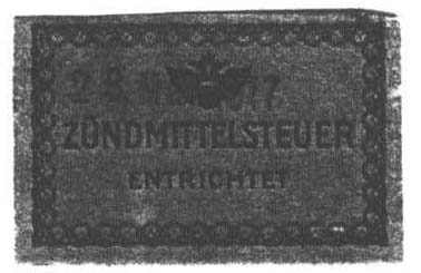 Zündmittelsteuer entrichtet